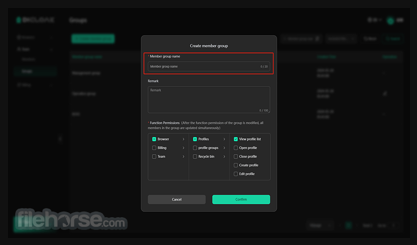 DICloak Anti-detect Browser 2.6.0 (64-bit) 畫面截圖 4