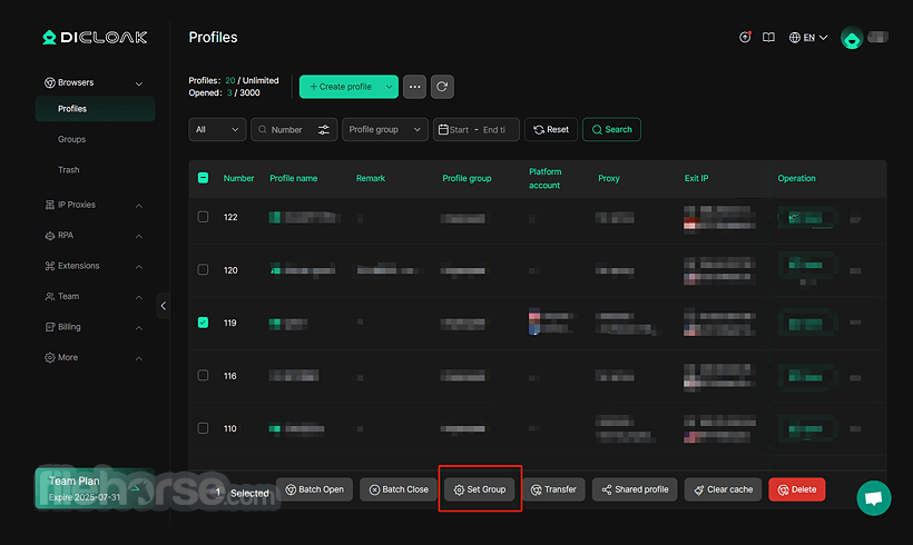 DICloak Anti-detect Browser 2.6.0 (64-bit) 畫面截圖 5