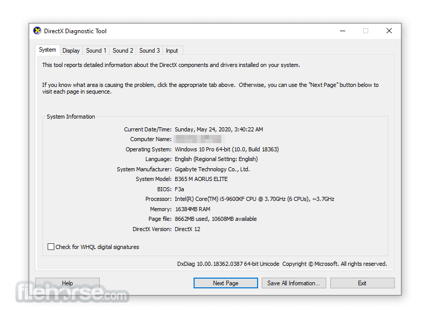 DirectX 畫面截圖 1