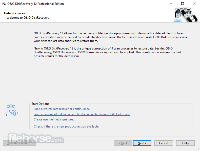 O&O DiskRecovery Professional 14.0.17 (64-bit) 畫面截圖 1