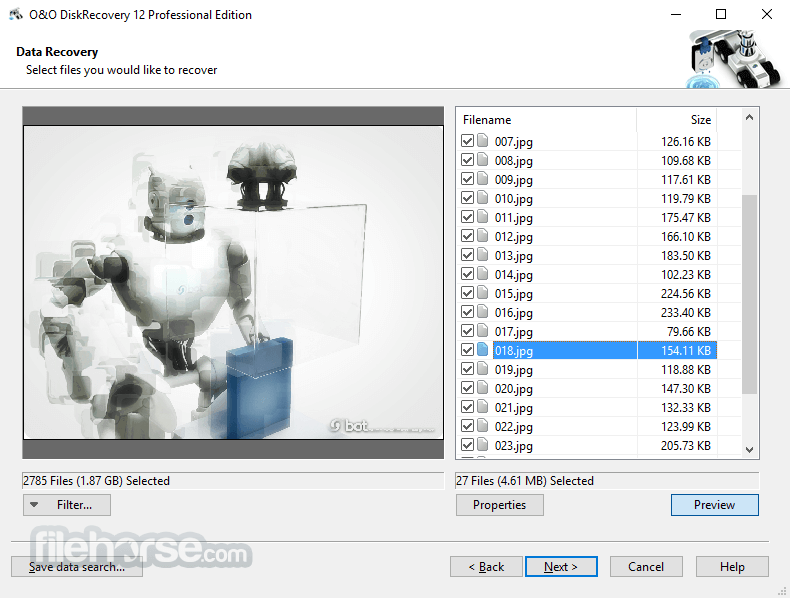 O&O DiskRecovery Professional 14.0.17 (64-bit) 畫面截圖 4