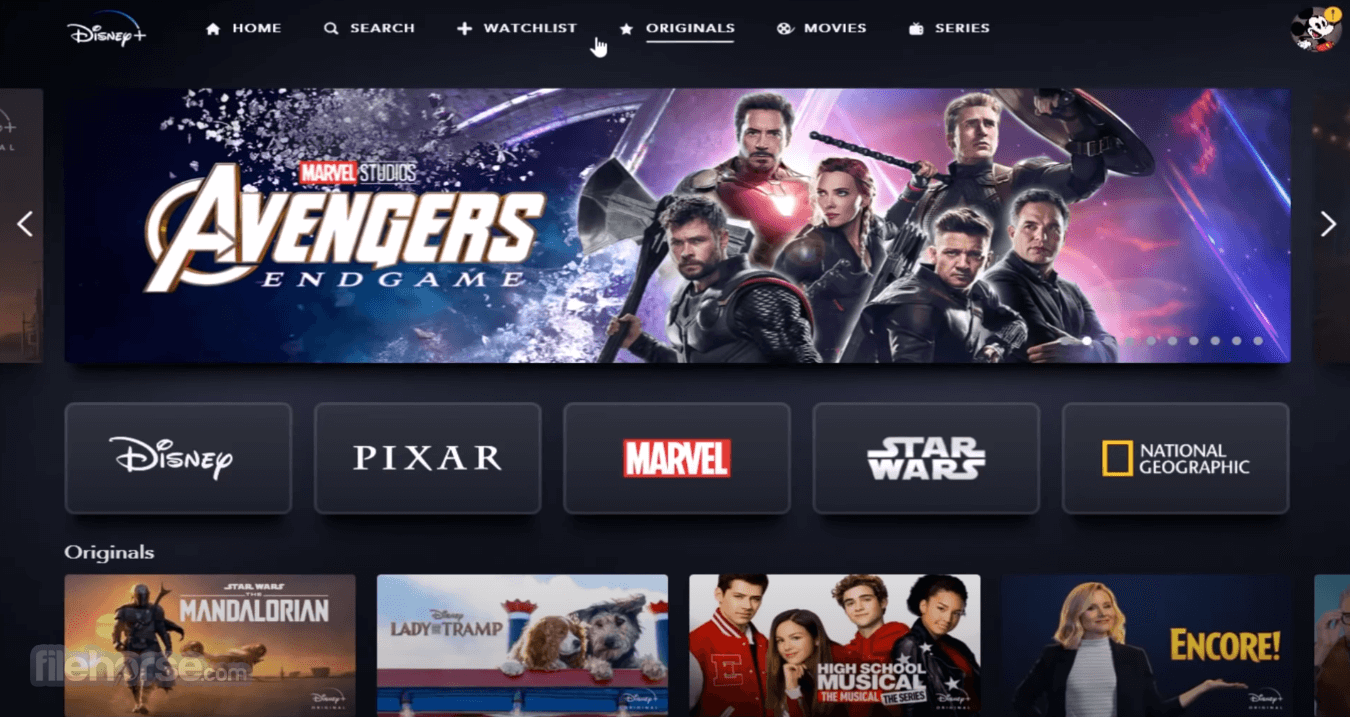 Disney+ 畫面截圖 2