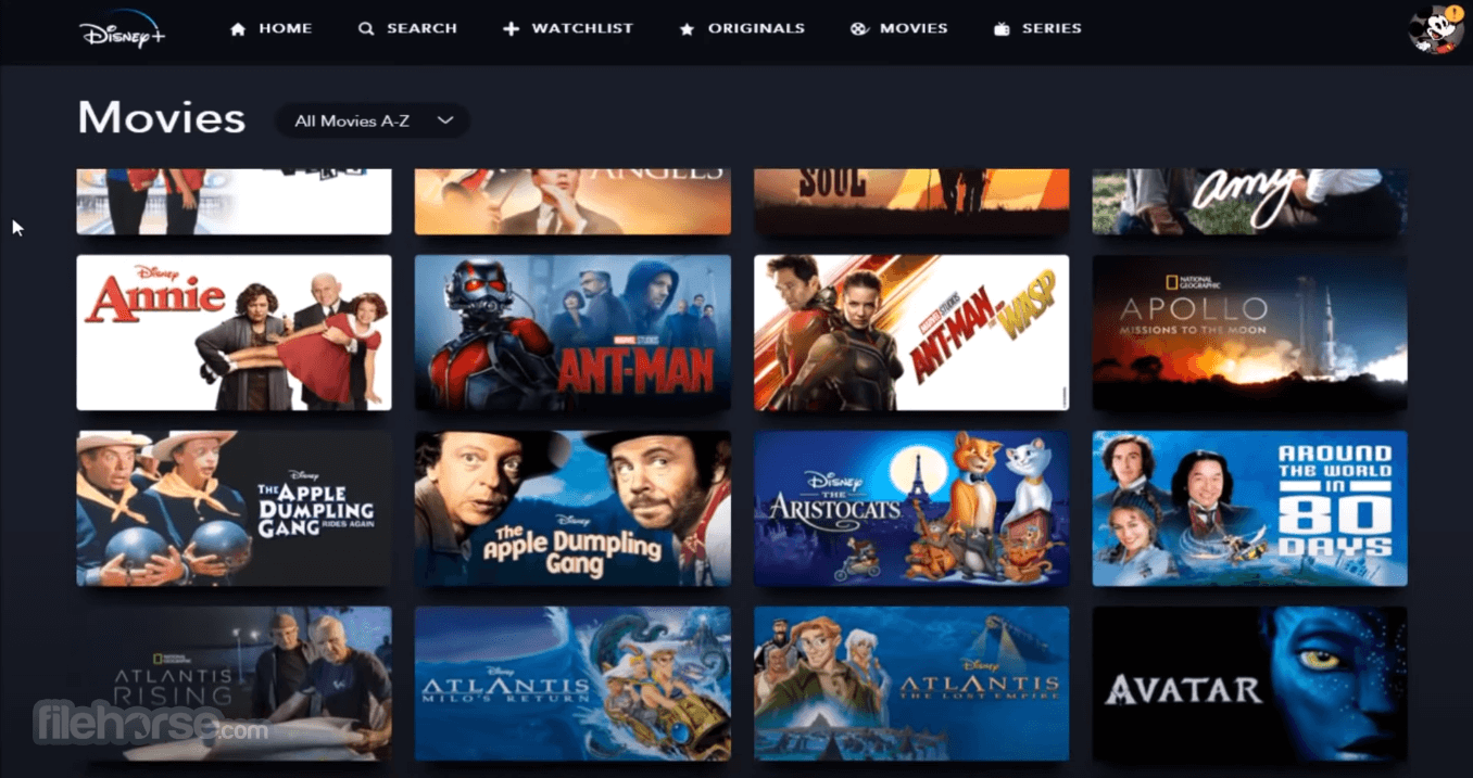 Disney+ 畫面截圖 3