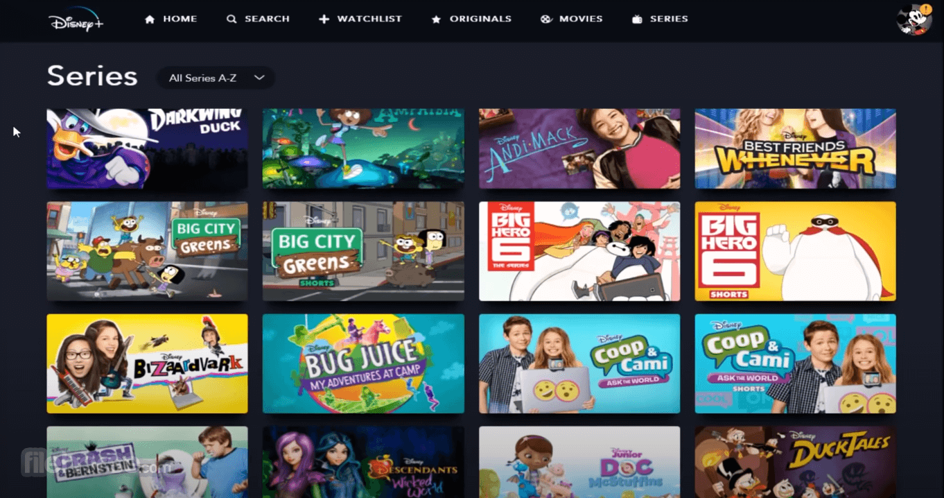 Disney+ 畫面截圖 4