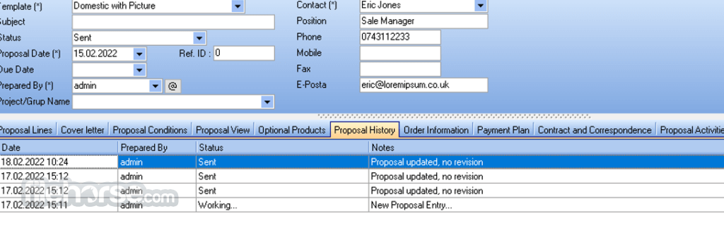 DocMaster Proposal Software 畫面截圖 5