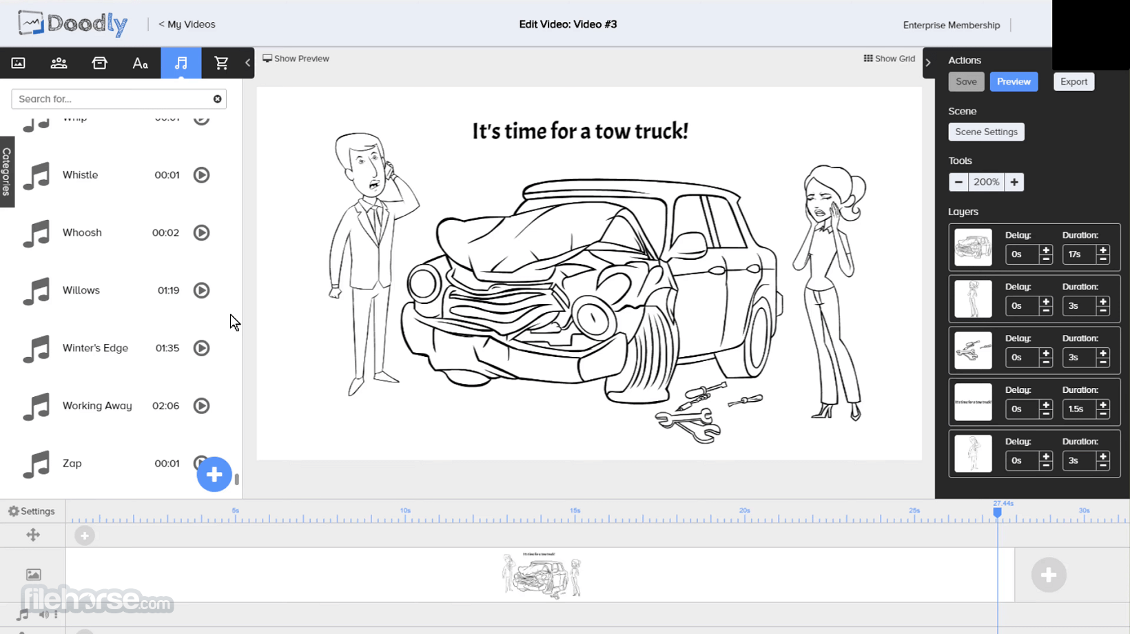 Doodly - Animation Whiteboard Software 畫面截圖 3