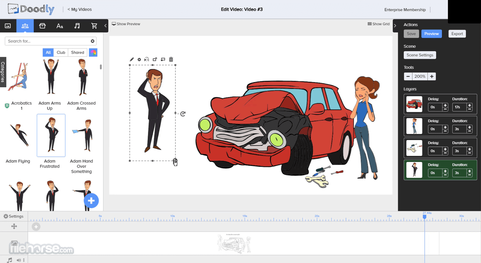 Doodly - Animation Whiteboard Software 畫面截圖 4