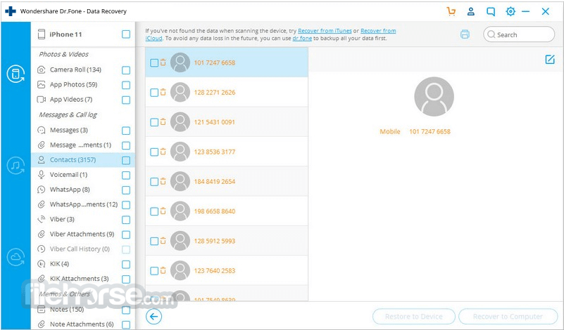 Dr.Fone Toolkit for iOS 畫面截圖 4