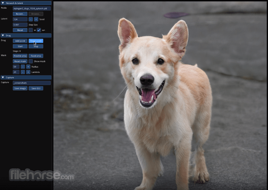 DragGAN - An advanced AI photo editing tool 畫面截圖 2