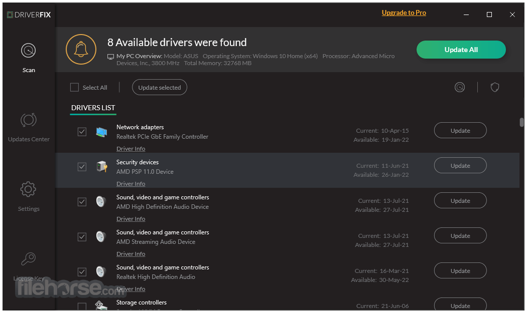 DriverFix - Update all your drivers 畫面截圖 3