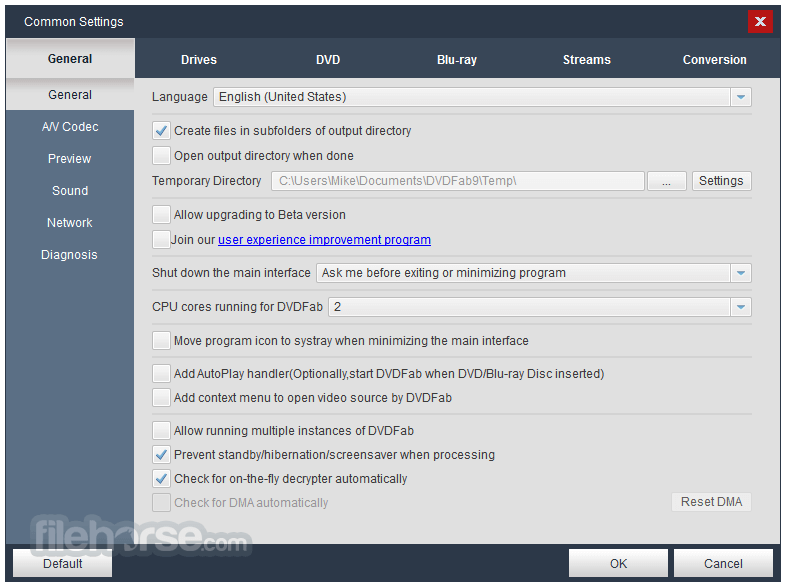 DVDFab 12.1.1.5 (32-bit) 畫面截圖 5