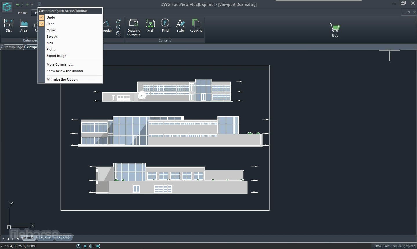 DWG FastView 畫面截圖 2