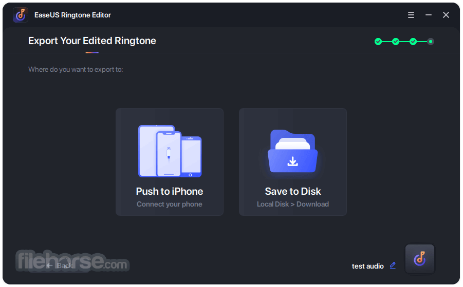 EaseUS Ringtone Editor 畫面截圖 4