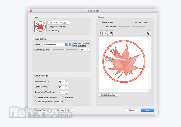 Easy Cut Studio for Mac 畫面截圖 2