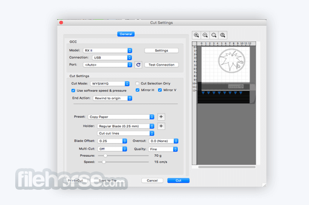 Easy Cut Studio for Mac 畫面截圖 4