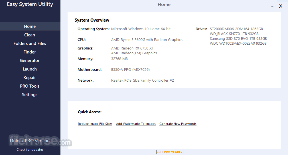Easy System Utility 畫面截圖 1