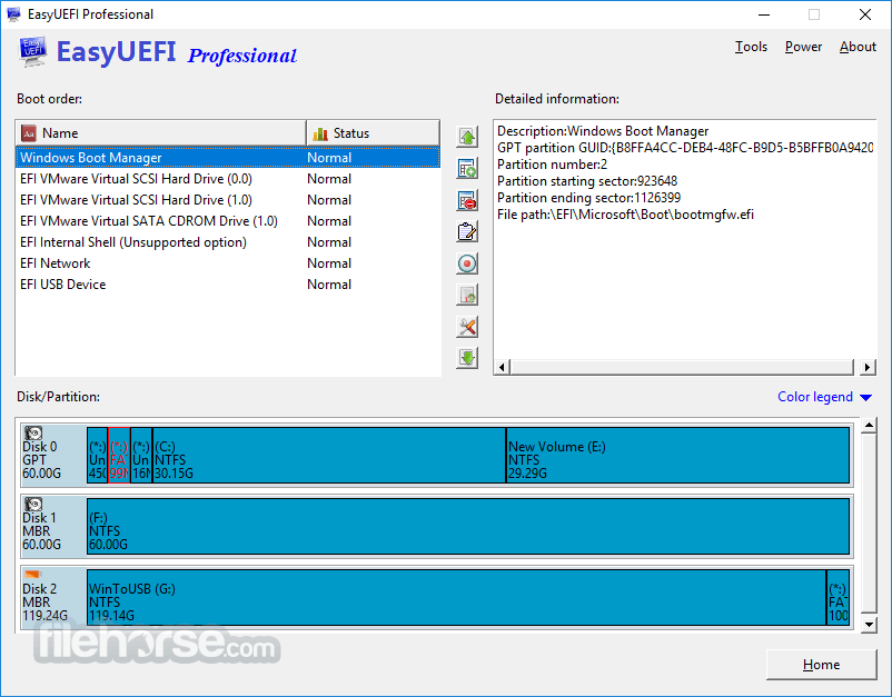 EasyUEFI 畫面截圖 1