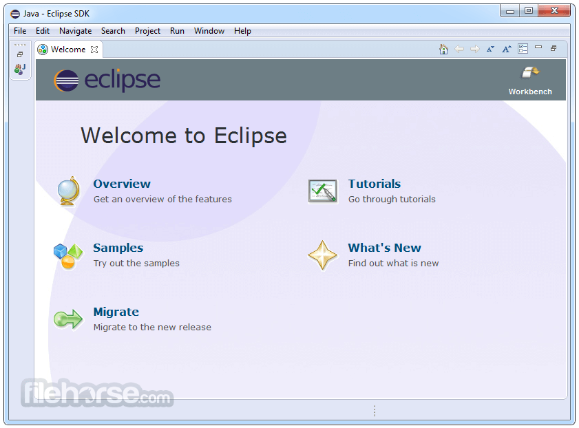 Eclipse SDK 畫面截圖 1