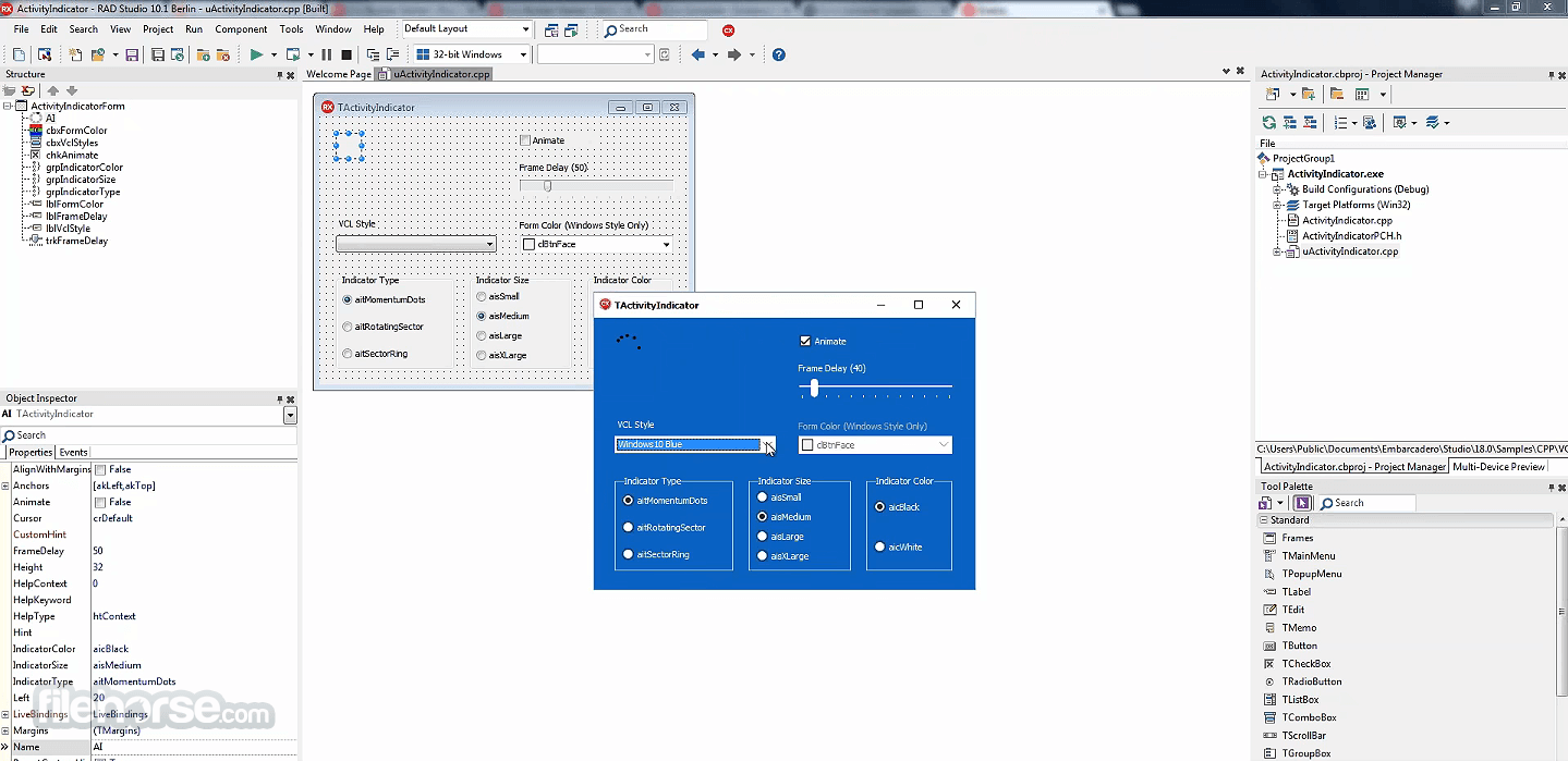 Embarcadero C++ Builder 畫面截圖 5