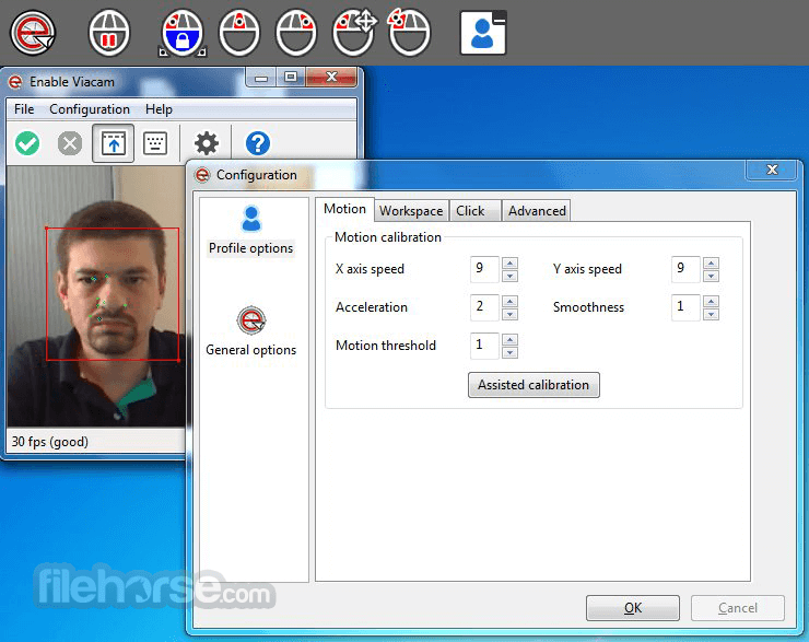 Enable Viacam 畫面截圖 1