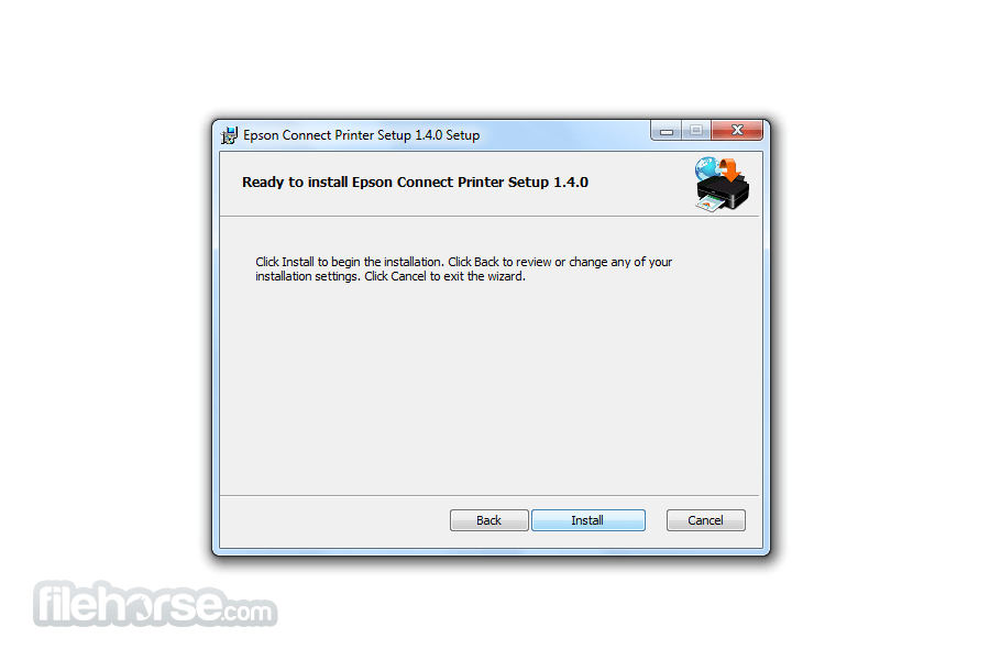 Epson Connect Printer Setup Utility 畫面截圖 3