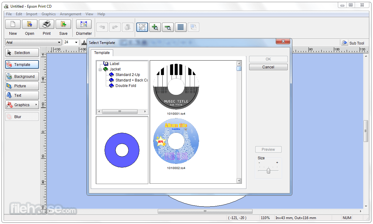 Epson Print CD 畫面截圖 2