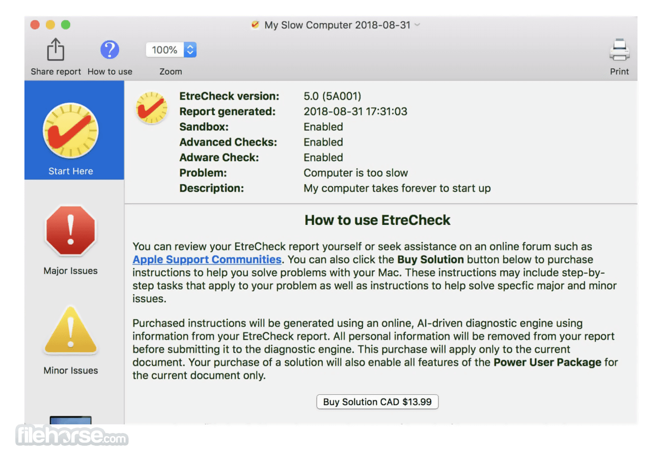 EtreCheck Pro 畫面截圖 2