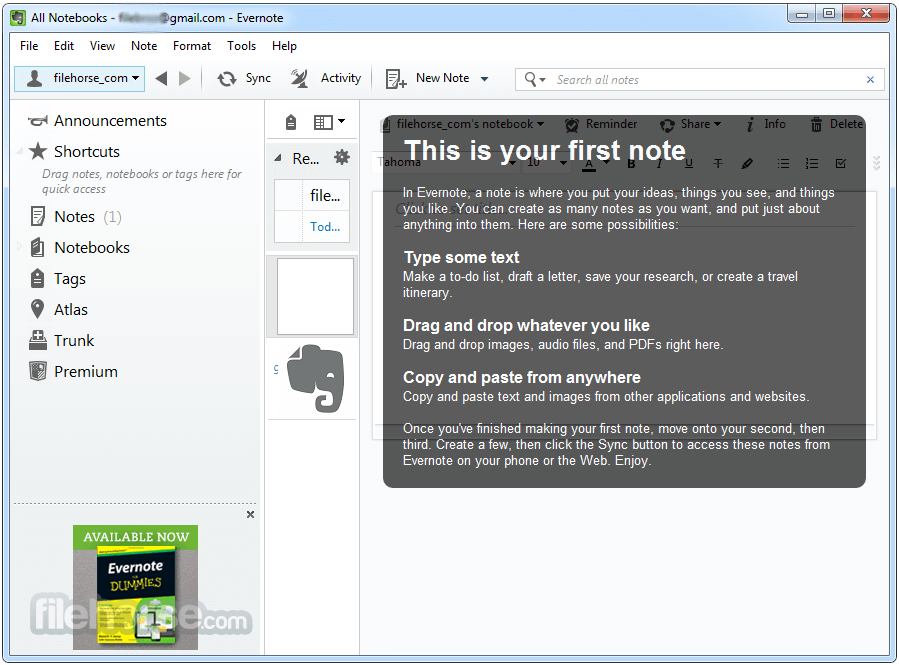 Evernote 畫面截圖 2