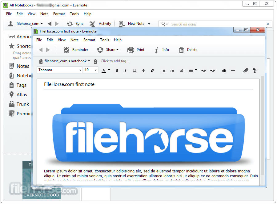 Evernote 畫面截圖 4