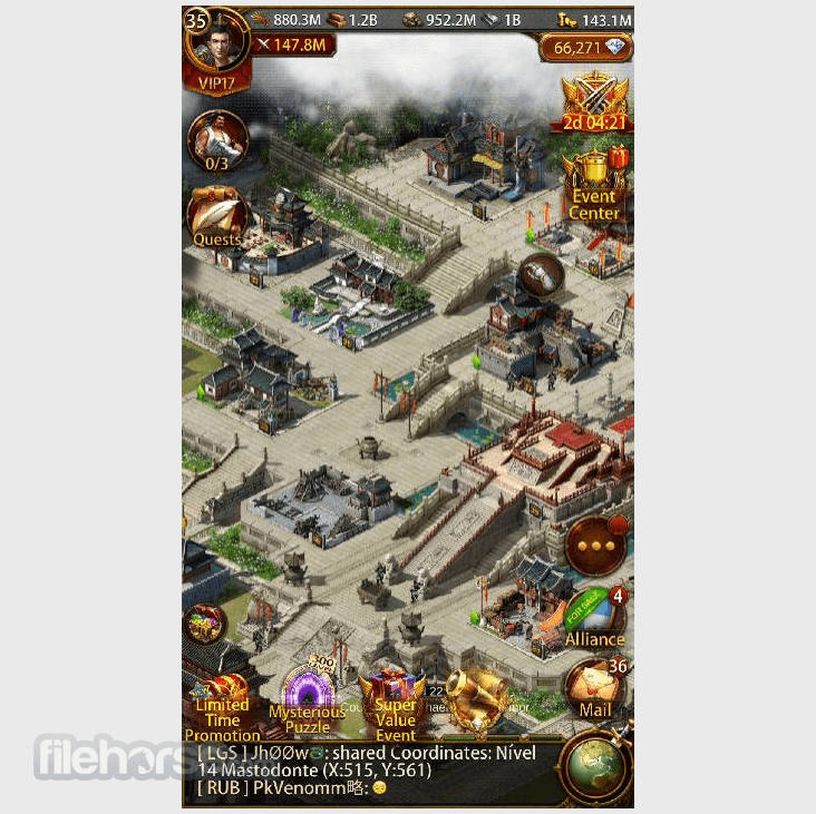 Evony: The King`s Return for PC 畫面截圖 2