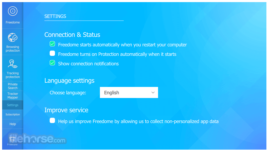F-Secure VPN 畫面截圖 5