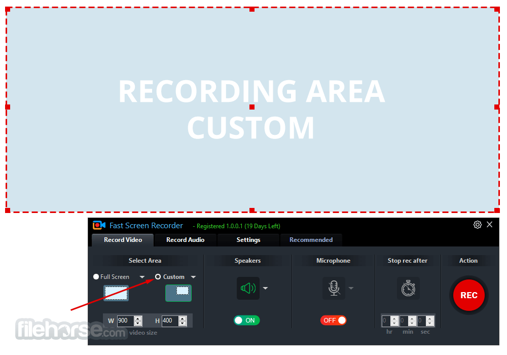 Fast Screen Recorder 畫面截圖 1