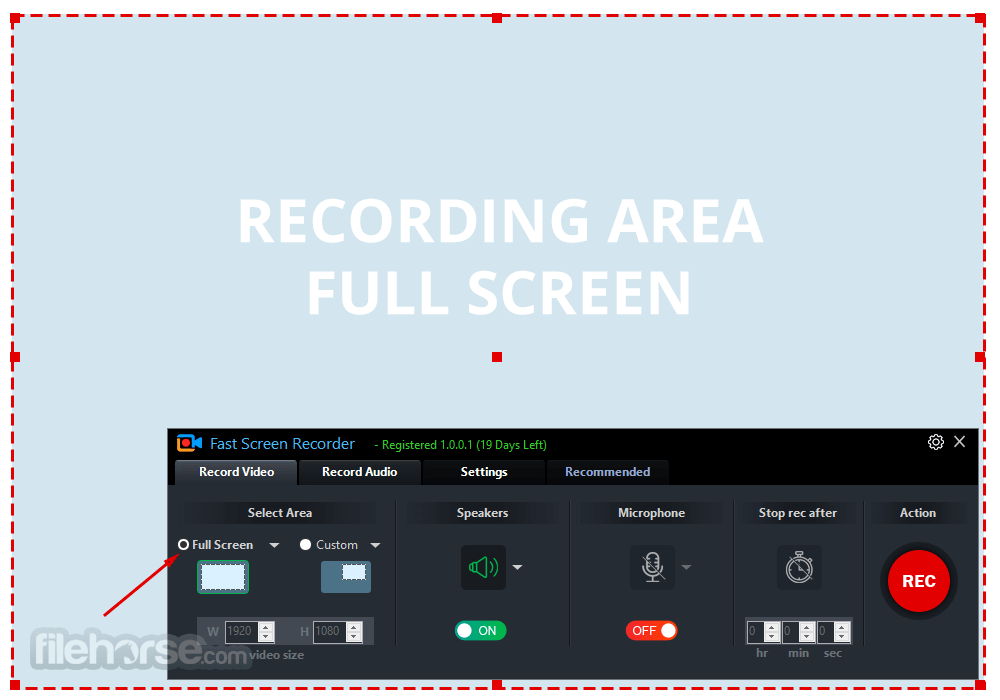 Fast Screen Recorder 畫面截圖 2