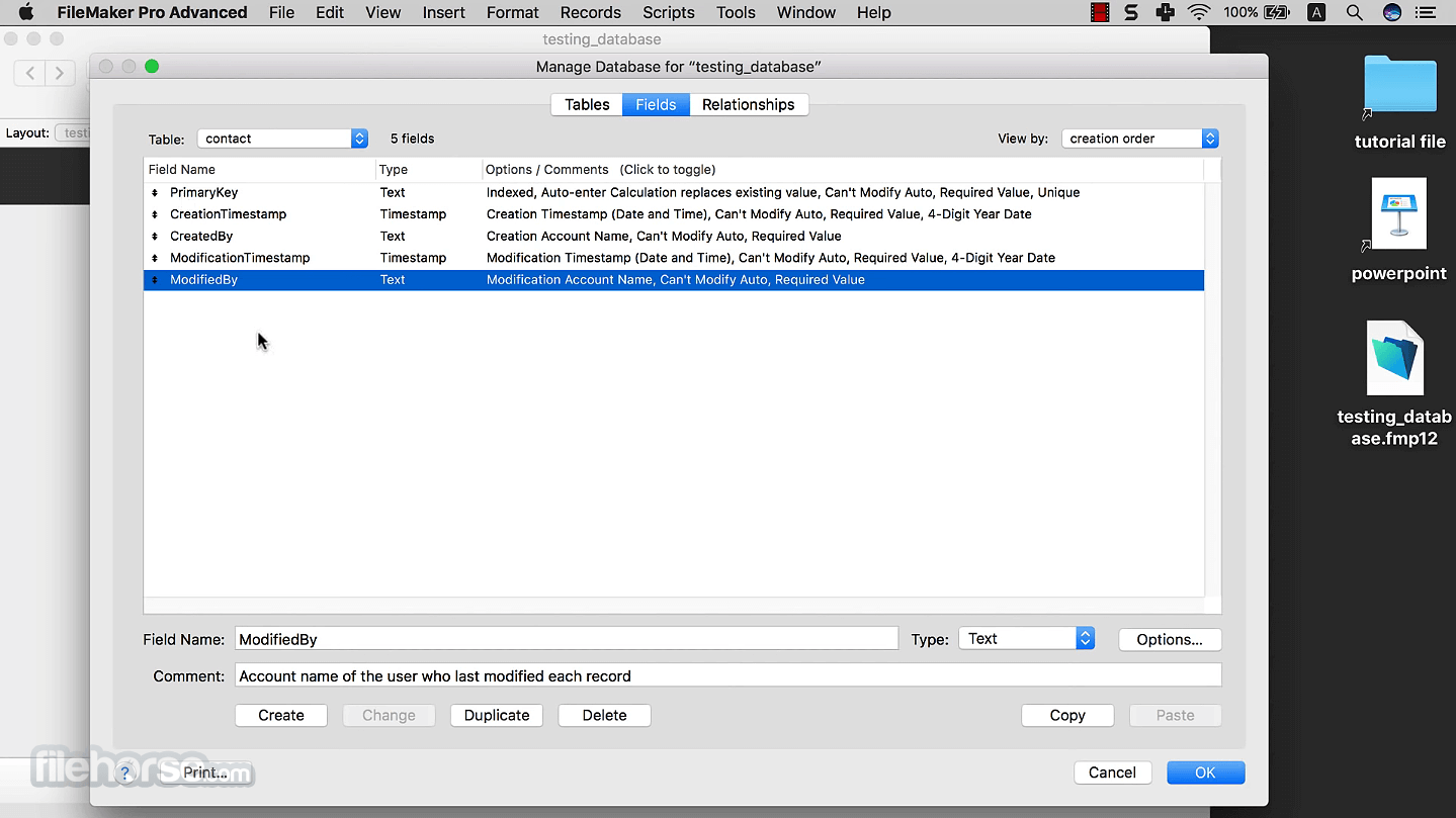 FileMaker Pro 畫面截圖 2