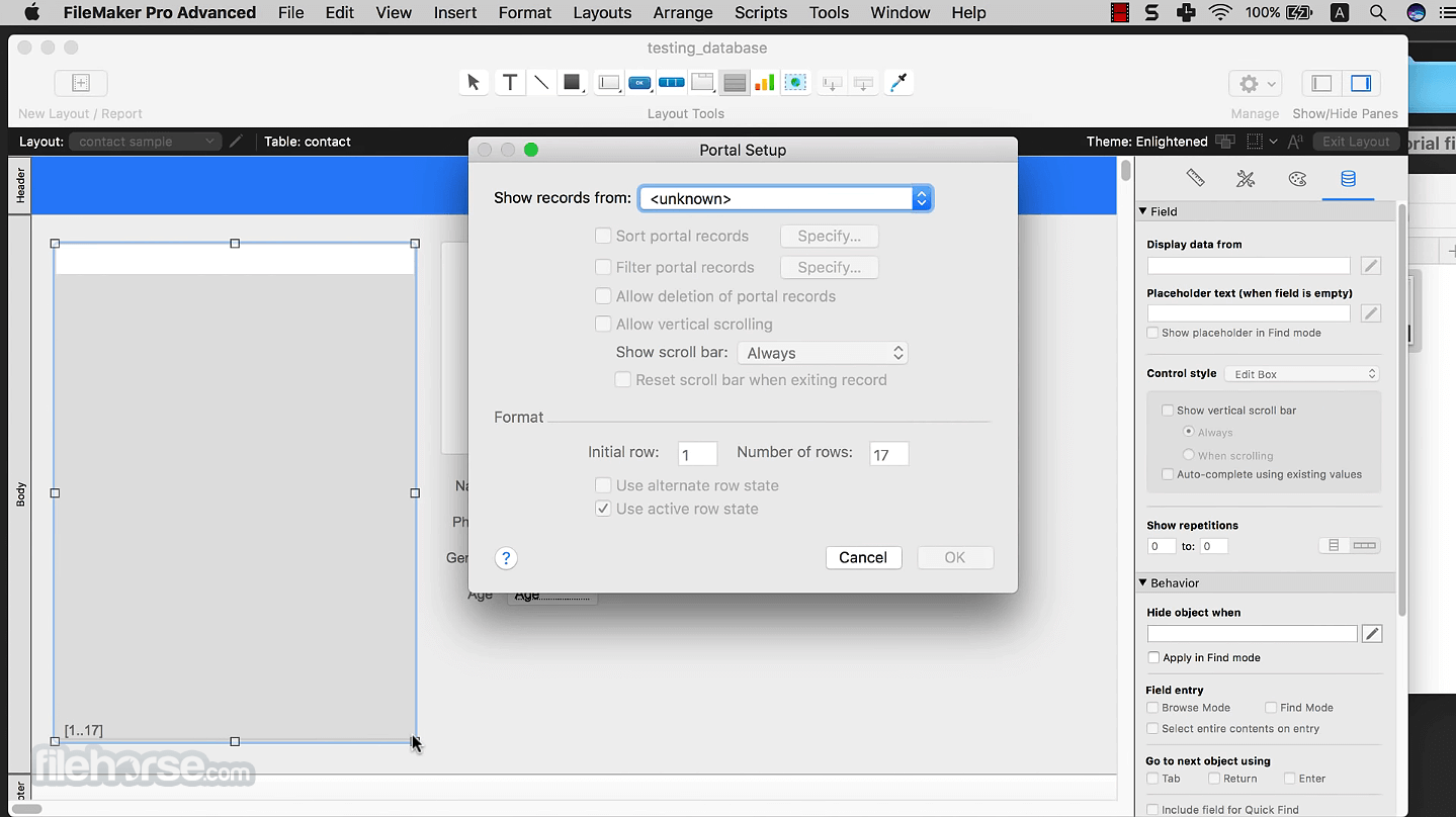 FileMaker Pro 畫面截圖 4