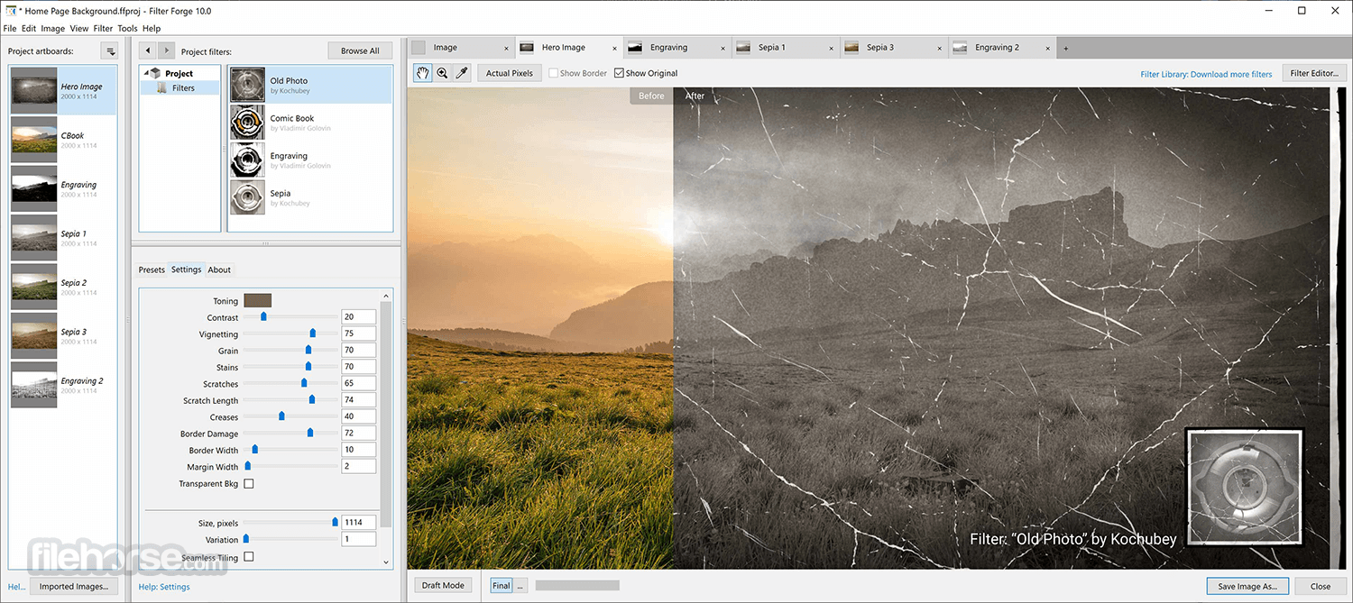 Filter Forge 畫面截圖 1