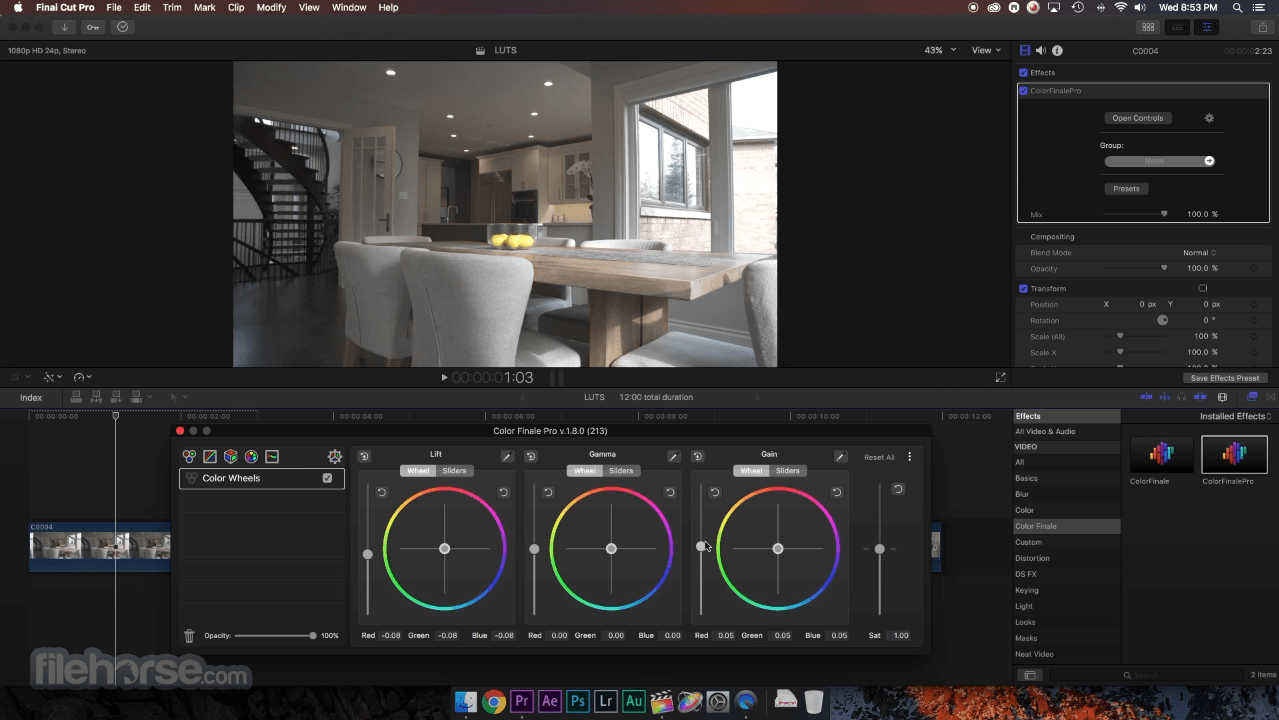 Final Cut Pro 畫面截圖 2
