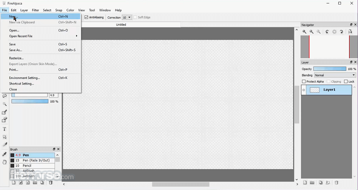 FireAlpaca 2.16.0 (64-bit) 畫面截圖 3