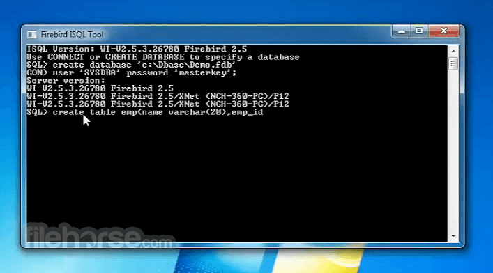 Firebird 5.0.4 (64-bit) 畫面截圖 2
