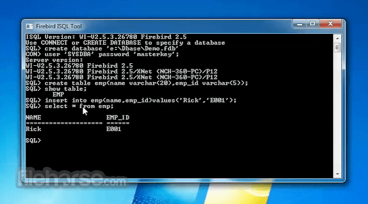 Firebird 5.0.4 (64-bit) 畫面截圖 3
