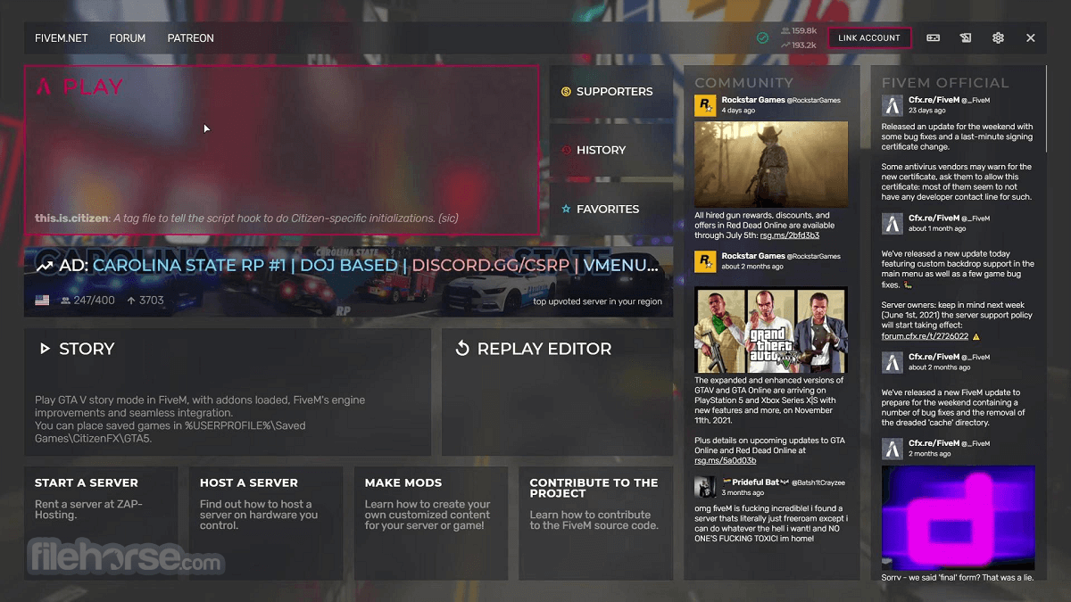 FiveM - The GTA V multiplayer modification 畫面截圖 1