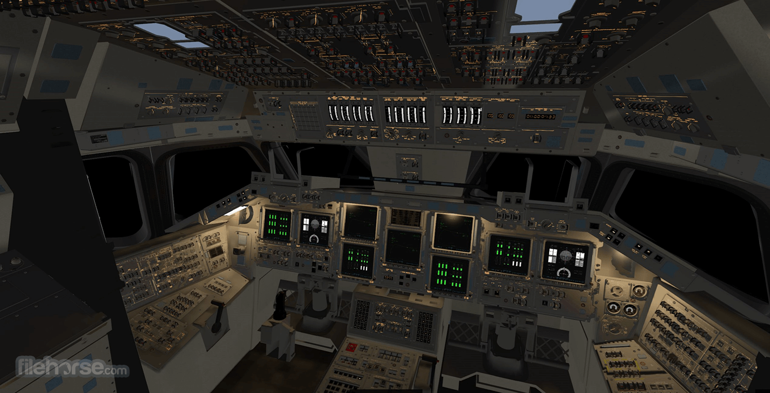 FlightGear 畫面截圖 1