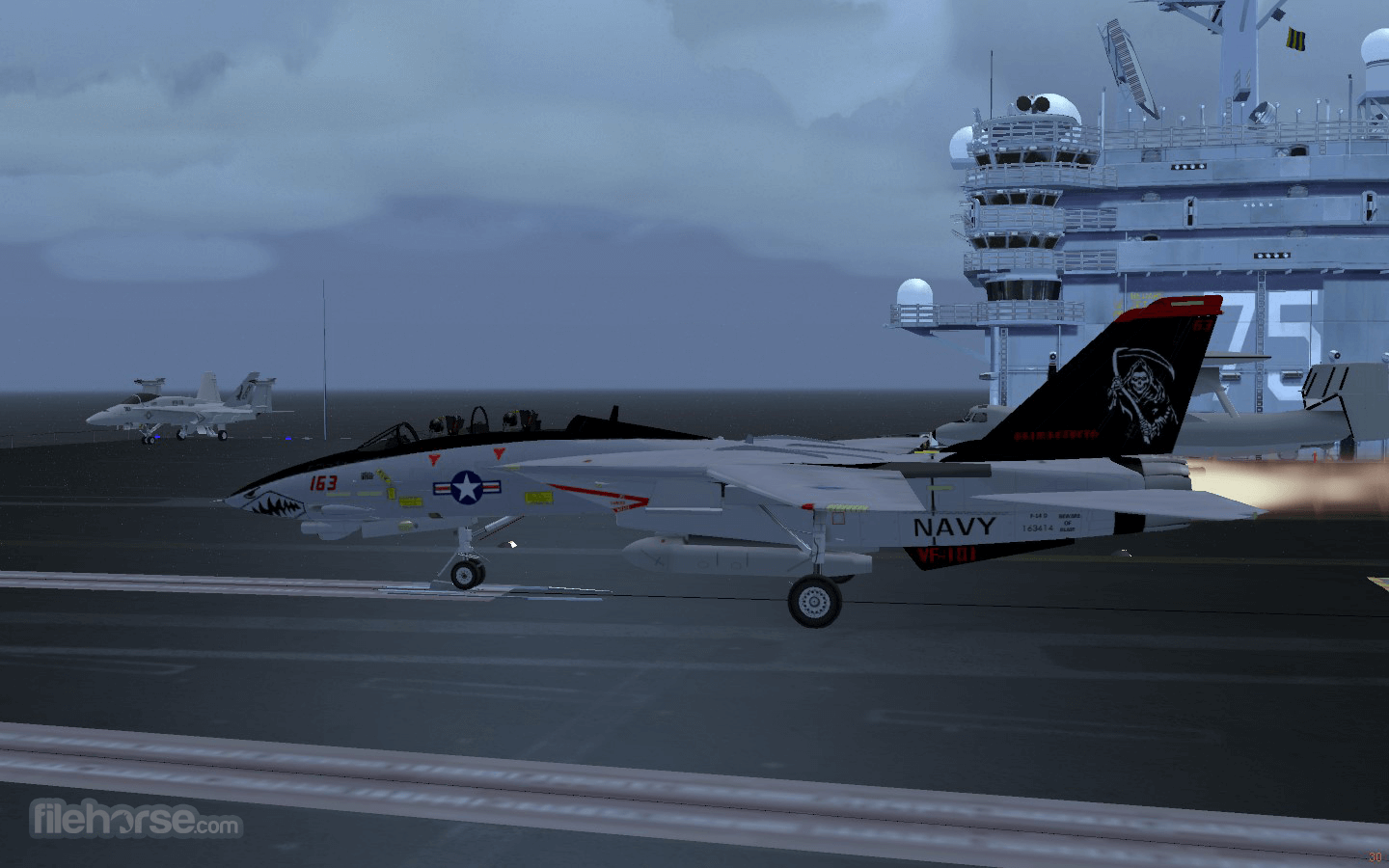 FlightGear 畫面截圖 2