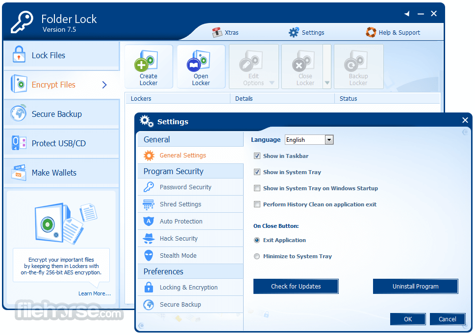 Folder Lock 畫面截圖 5