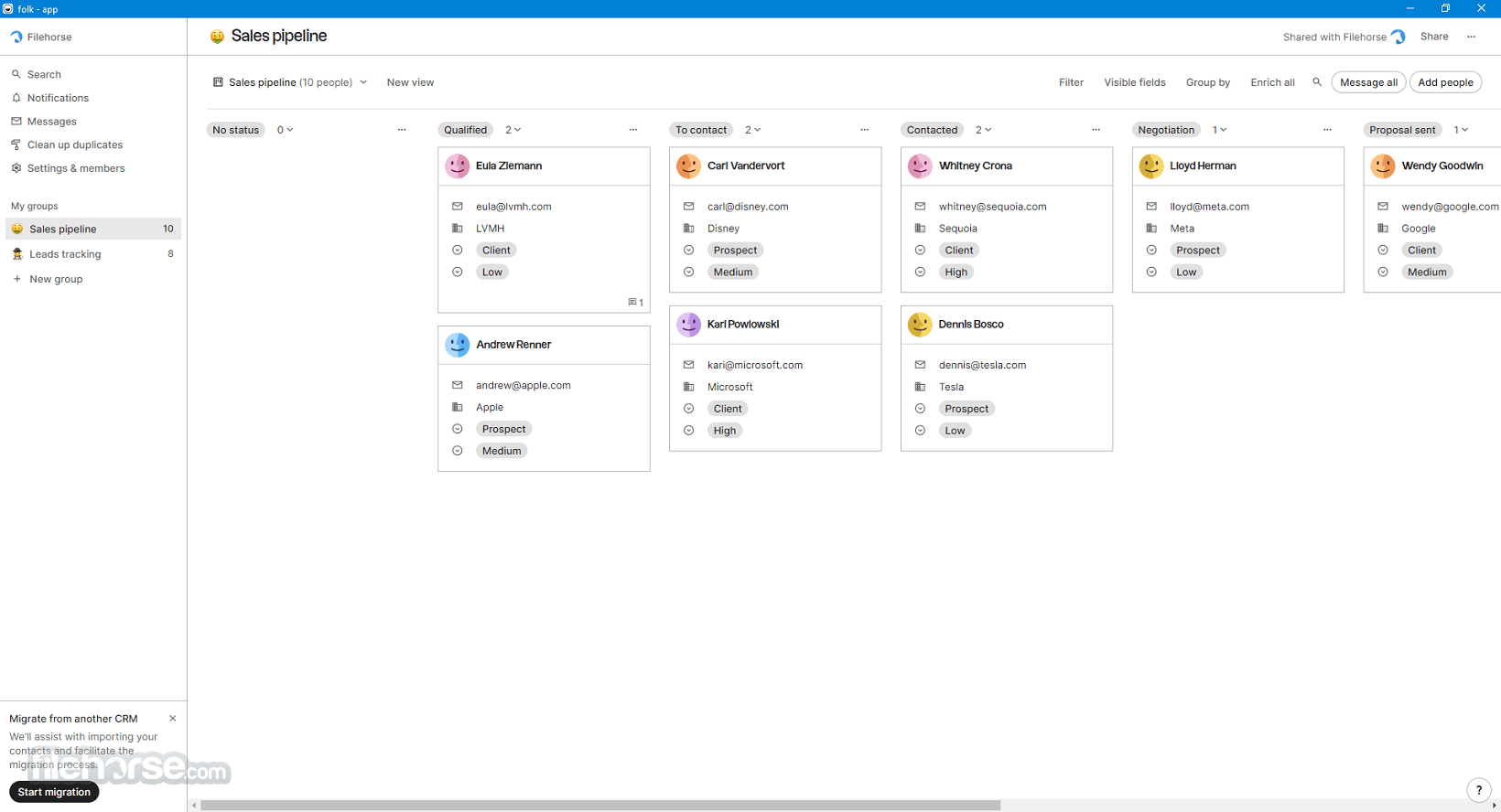 Folk.app - The All-in-one CRM 畫面截圖 1