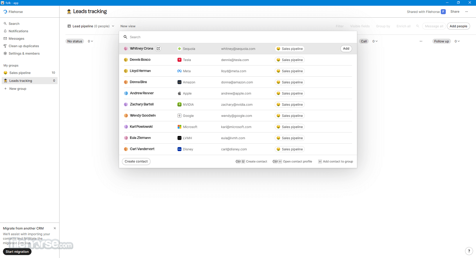 Folk.app - The All-in-one CRM 畫面截圖 2