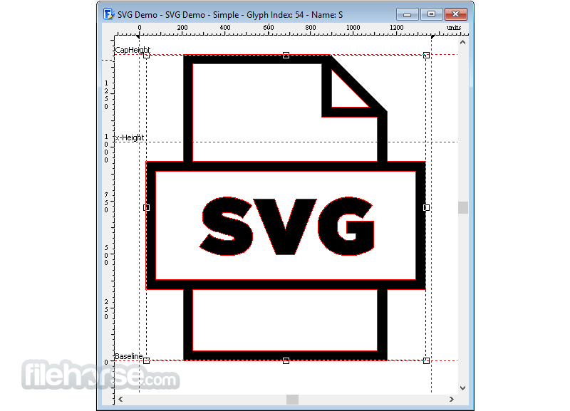 FontCreator 16.0.0.3077 (64-bit) 畫面截圖 4