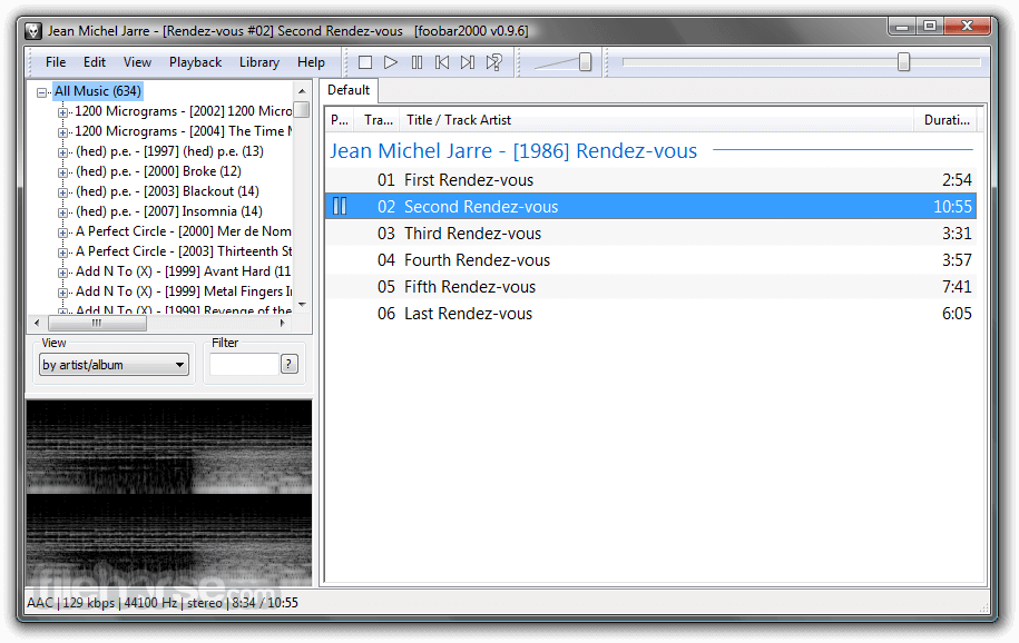 Foobar2000 畫面截圖 2