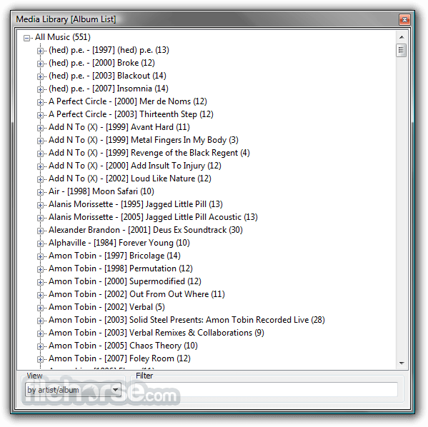Foobar2000 畫面截圖 3