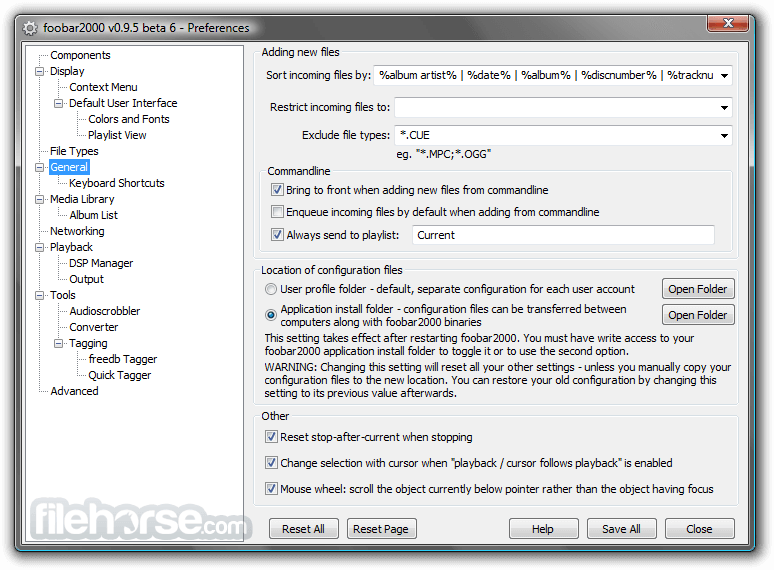 Foobar2000 畫面截圖 5